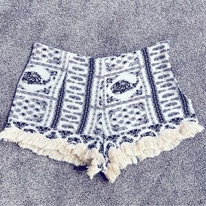 Forever 21 Fringe shorts